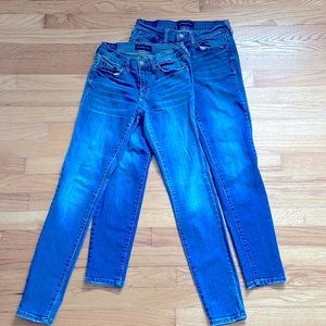 Two pairs of jeans